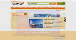 Desktop Screenshot of portugalski.slowka.pl