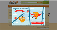 Desktop Screenshot of polski.slowka.pl