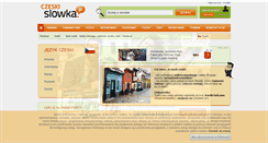 Desktop Screenshot of czeski.slowka.pl